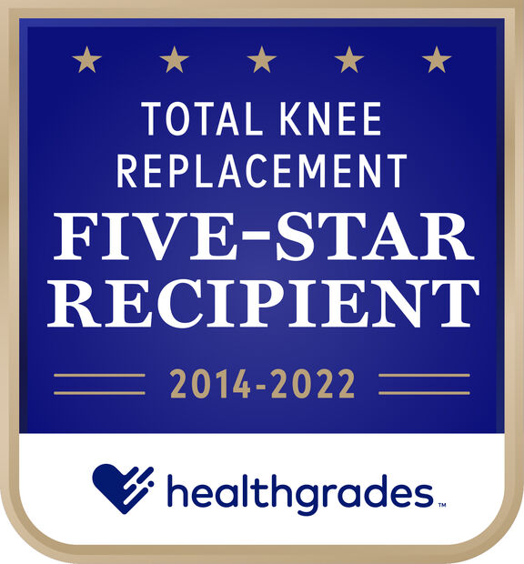HG Five Star for Total Knee Replacement Image 2014 2022