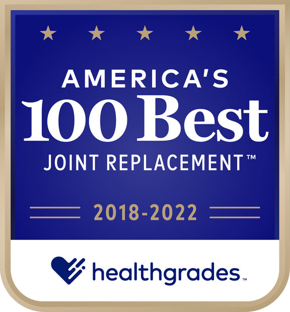 HG Americas 100 Best Joint Replacement 2018 2022