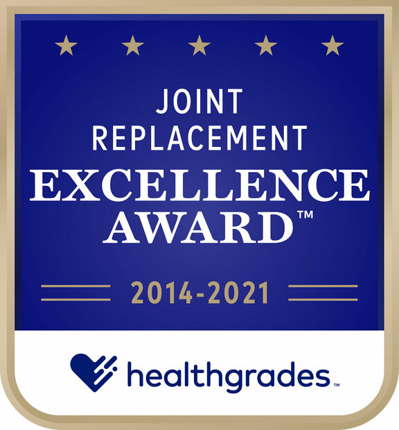 HG Joint Replacement Award 2014 2021
