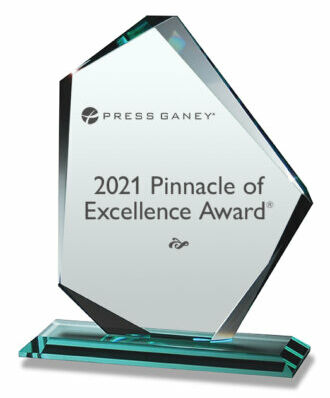 2021 Pinnacle of Excellence Award